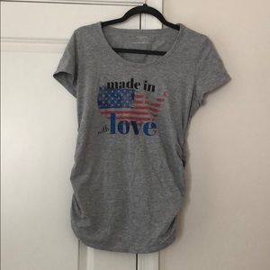 “Made with love” maternity t-shirt